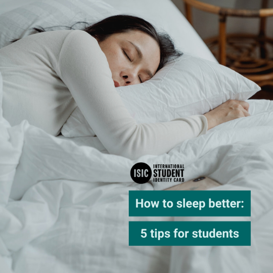 How to sleep better: 5 tips for students